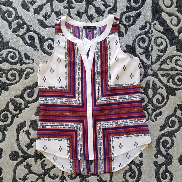 Sanctuary Tops - NWT Sanctuary button down sleeveless tank.  Sz: M
